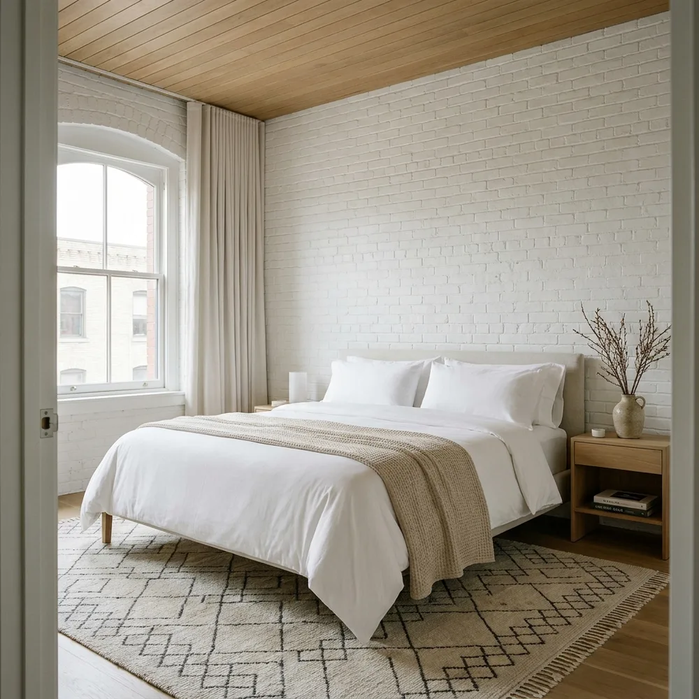 Luxury bedroom interior