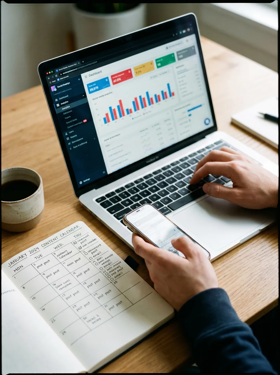 Analytics dashboard
