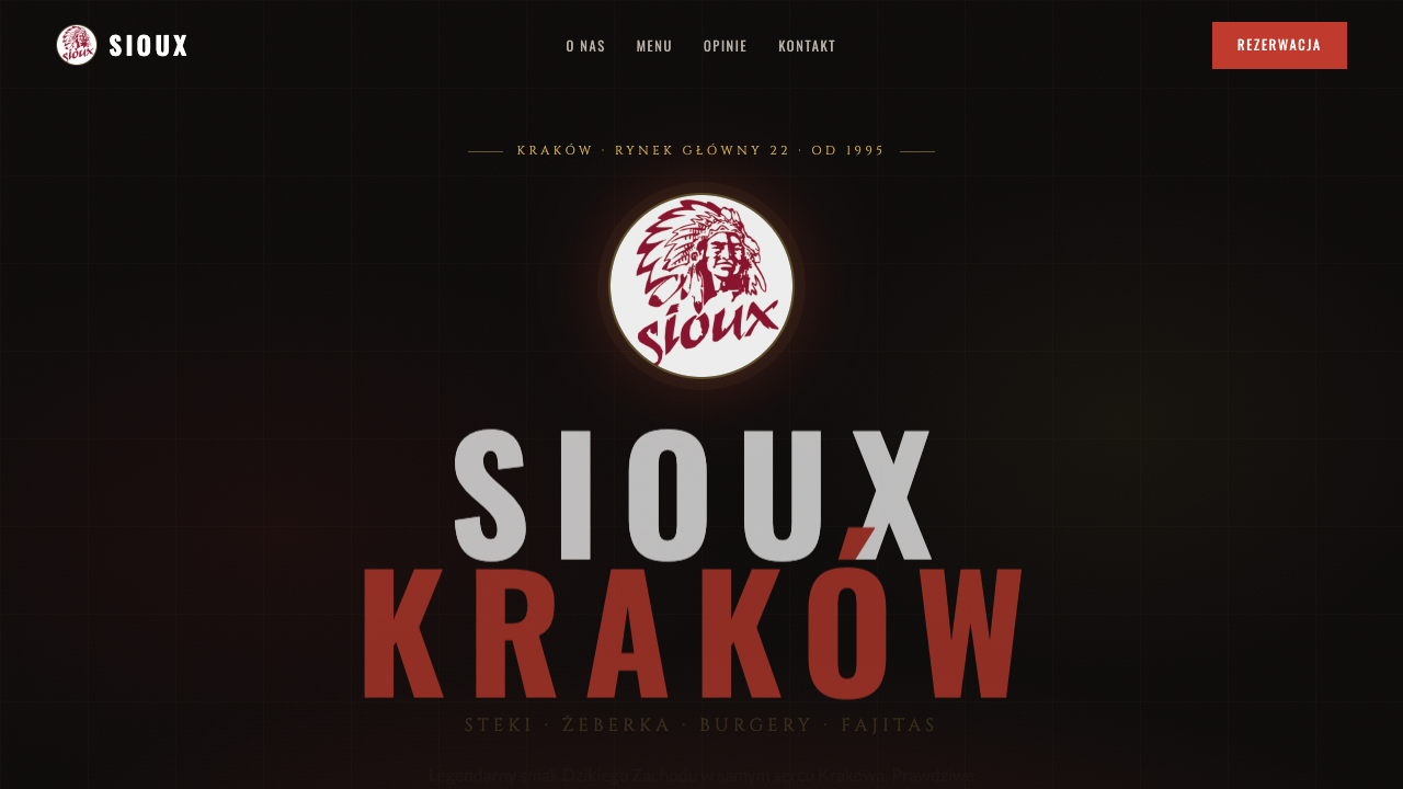 Sioux Krakow website preview
